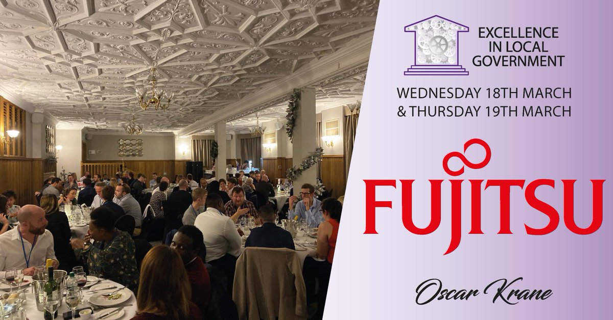 Oscar Krane (@oscarkrane) on Twitter photo Delighted that <a href="/fujitsu_uk/">Fujitsu UK</a> are sponsoring the <a href="/EILocalGov/">Excellence In Local Government</a> event on the 18th & 19th March <a href="/Shrigley_Hall/">Shrigley Hall</a> in #Cheshire. Pop by and speak to <a href="/JamieWhysall/">Jamie Whysall</a> if you are attending. #localgov #DigitalTransformation Delighted that <a href="/fujitsu_uk/">Fujitsu UK</a> are sponsoring the <a href="/EILocalGov/">Excellence In Local Government</a> event on the 18th & 19th March <a href="/Shrigley_Hall/">Shrigley Hall</a> in #Cheshire. Pop by and speak to <a href="/JamieWhysall/">Jamie Whysall</a> if you are attending. #localgov #DigitalTransformation