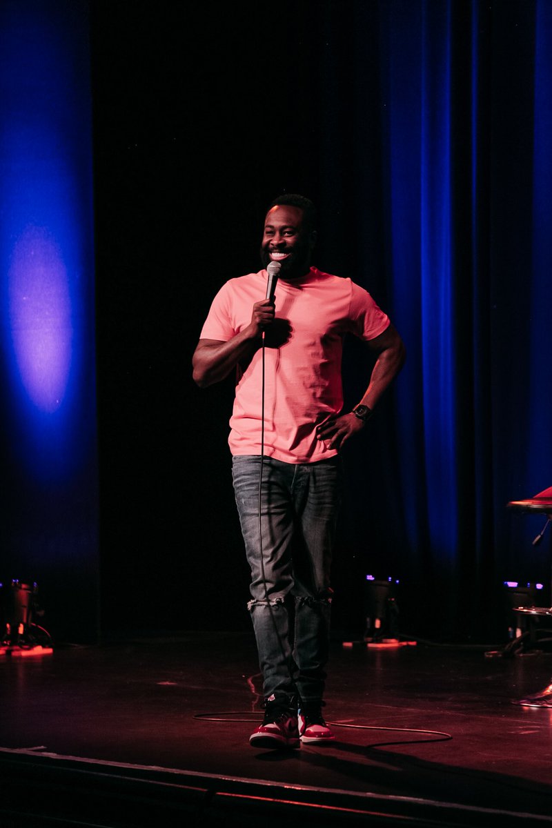kojoanimlive's tweet photo. Thank you #Basingstoke for your love and energy last night on the #taxitour we’ll be back soon. #kojoanim #bgt #goldenbuzzer #tourlife #comedian #show15 📸: @rackzmedia https://t.co/lhIxSmOqnT