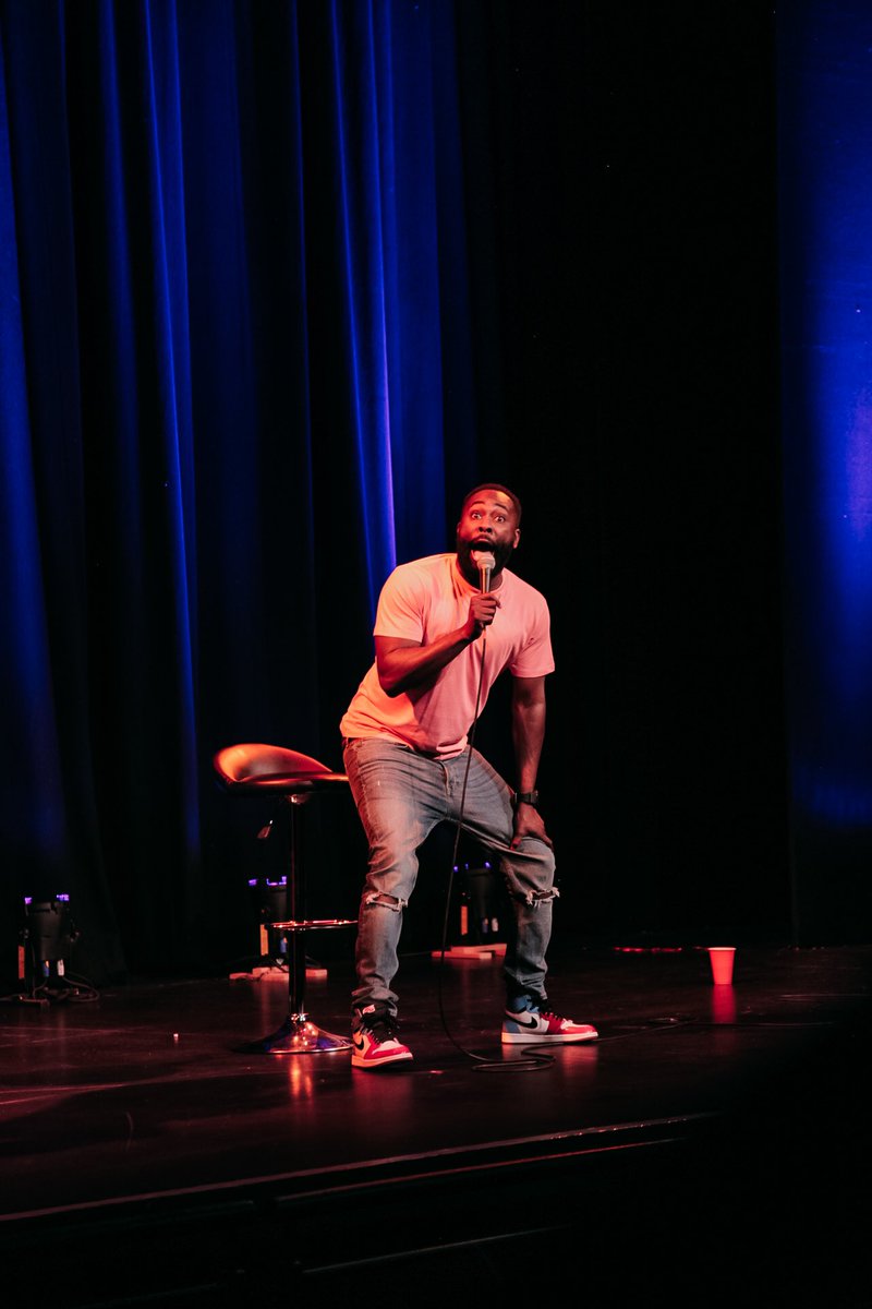 kojoanimlive's tweet photo. Thank you #Basingstoke for your love and energy last night on the #taxitour we’ll be back soon. #kojoanim #bgt #goldenbuzzer #tourlife #comedian #show15 📸: @rackzmedia https://t.co/lhIxSmOqnT