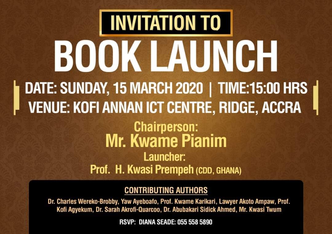 NDamoah's tweet photo. Make a date as we launch our latest production.
#NewBook #GHAuthors #RadioEye #Broadcasting #DAkpabli https://t.co/hD7jPeEYsI