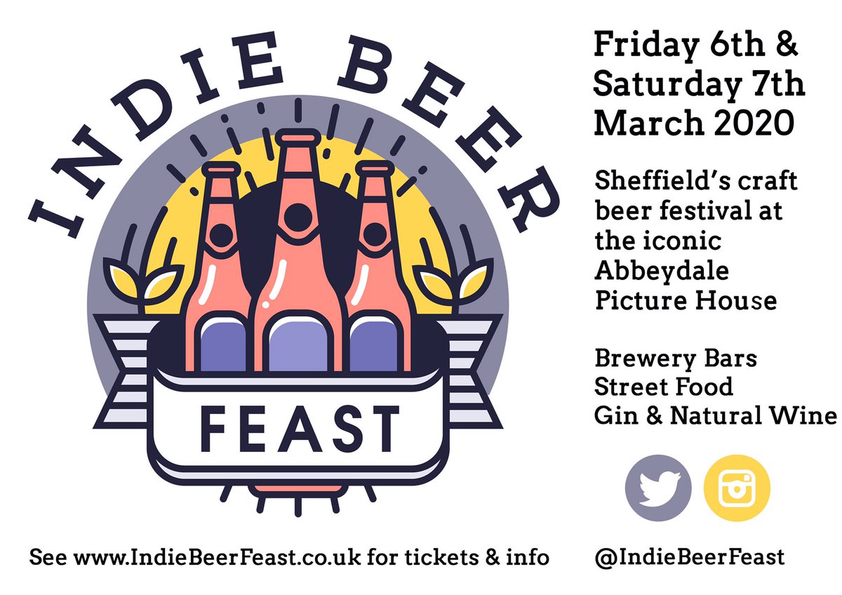 IndieBeerFeast's tweet photo. Tickets update >>> Both Saturday sessions are now sold out @Gigantic 🍺 There will be around 20 tickets on the door £10pp cash available on the day. 🍺 Still tickets for both Friday’s online. Printed tickets sold out @HopHideout #forinfo #indiebeerfeast https://t.co/xfghh9LGuh