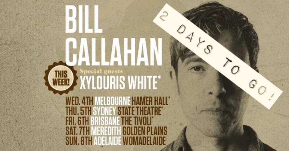 Bill Callahan (@bathyspheral) on Twitter photo Don't miss out! feelpresents.com. #billcallahan #smog #billcallahantour #shepherdinasheepskinvest <a href="/artscentremelb/">Arts Centre Melbourne</a> @statetheatreAU <a href="/TheTivoliBris/">The Tivoli</a>
<a href="/auntymeredith/">Aunty Meredith</a> <a href="/WOMADelaide/">WOMADelaide</a> @feelpresentsok Don't miss out! feelpresents.com. #billcallahan #smog #billcallahantour #shepherdinasheepskinvest <a href="/artscentremelb/">Arts Centre Melbourne</a> @statetheatreAU <a href="/TheTivoliBris/">The Tivoli</a>
<a href="/auntymeredith/">Aunty Meredith</a> <a href="/WOMADelaide/">WOMADelaide</a> @feelpresentsok