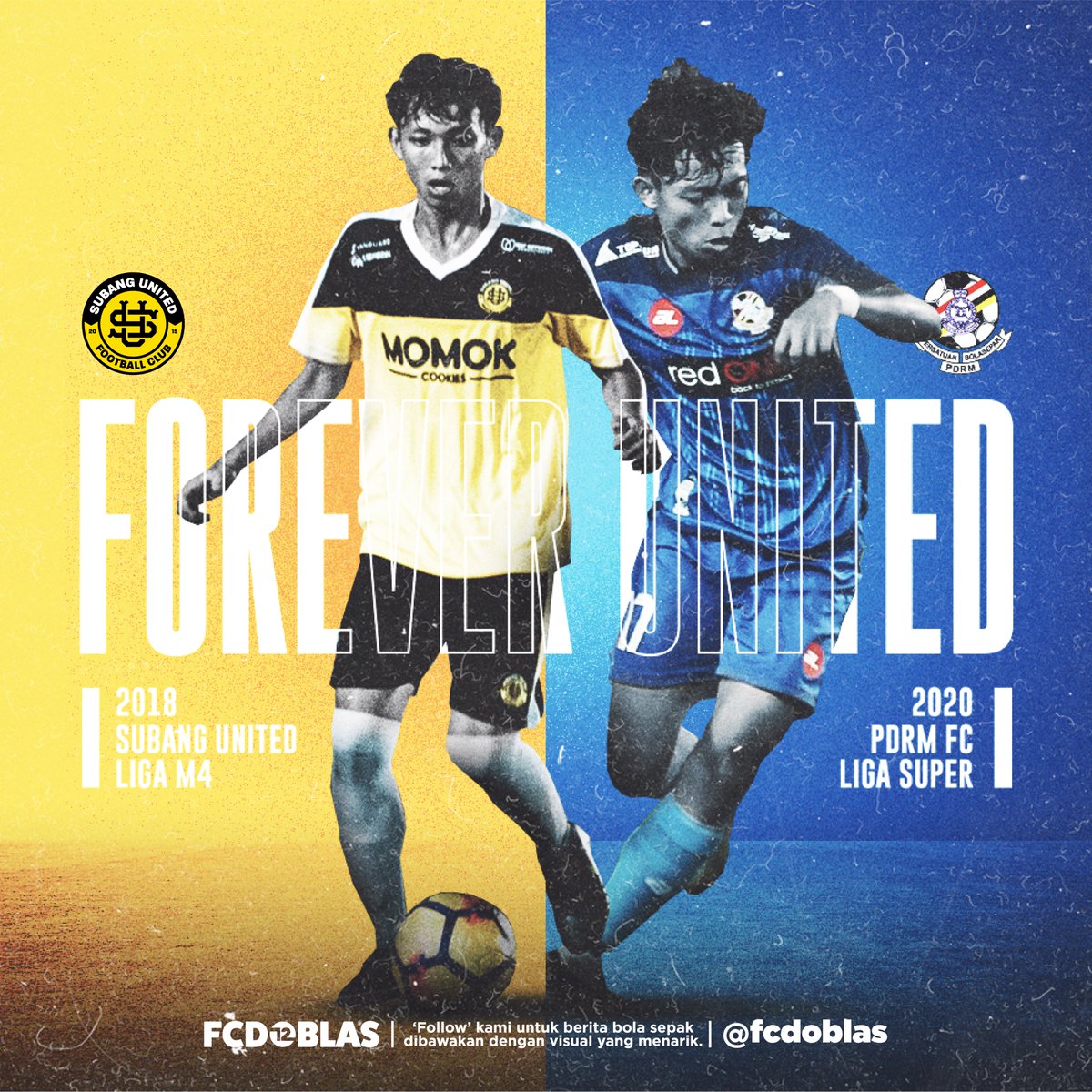 fcdoblas's tweet photo. Dirga Surdi who played with @SubangUnited in Liga M4 just 2 years ago made his Liga Super debut with @PDRMTheCops last night.
Should be a motivation to all social league players, never stop working bcs nothing is impossible.
#fcdoblas #pdrmfa #ligasuper2020 #mfl #grassroots https://t.co/LF15tcpAxs