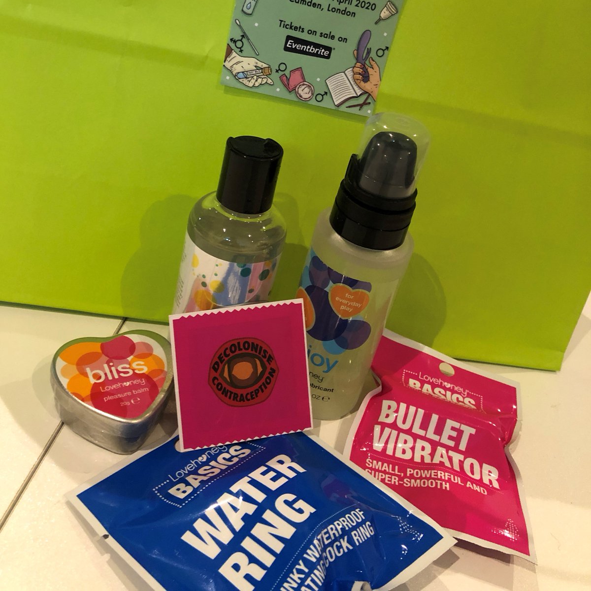 Don't like Mondays? Wait 'til Sunday, then head to Soho to receive your blessings. Dr Annabel (of <a href="/galdemzine/">gal-dem</a>'s Decolonise Healthcare) has put together a goodie bag of sex treats for one lucky buck to win - could it be you?! BUY  TICKETS: bit.ly/32c0JnB