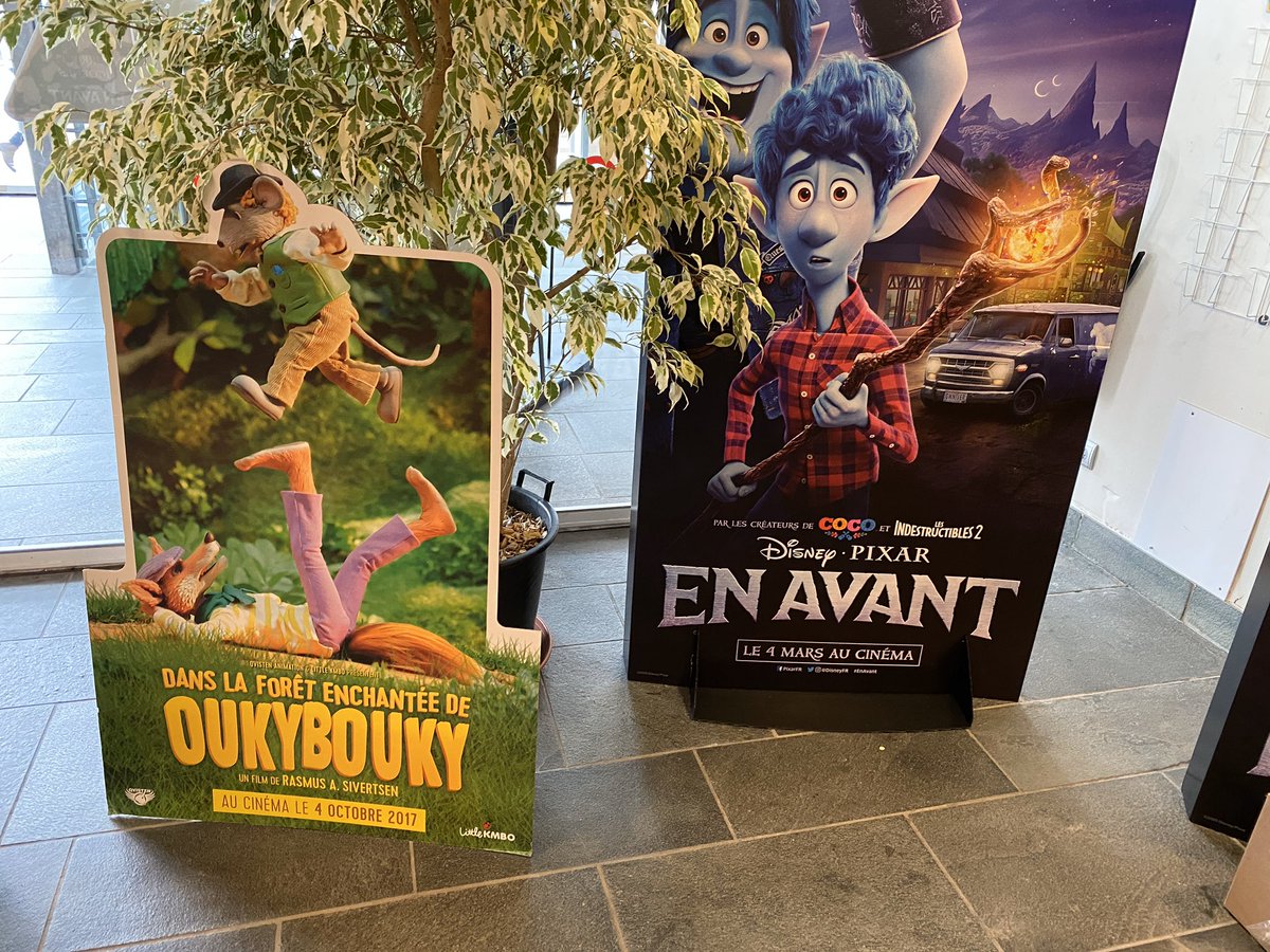 Hakkebakkeskogen og Pixar side om side i Frankrike :)