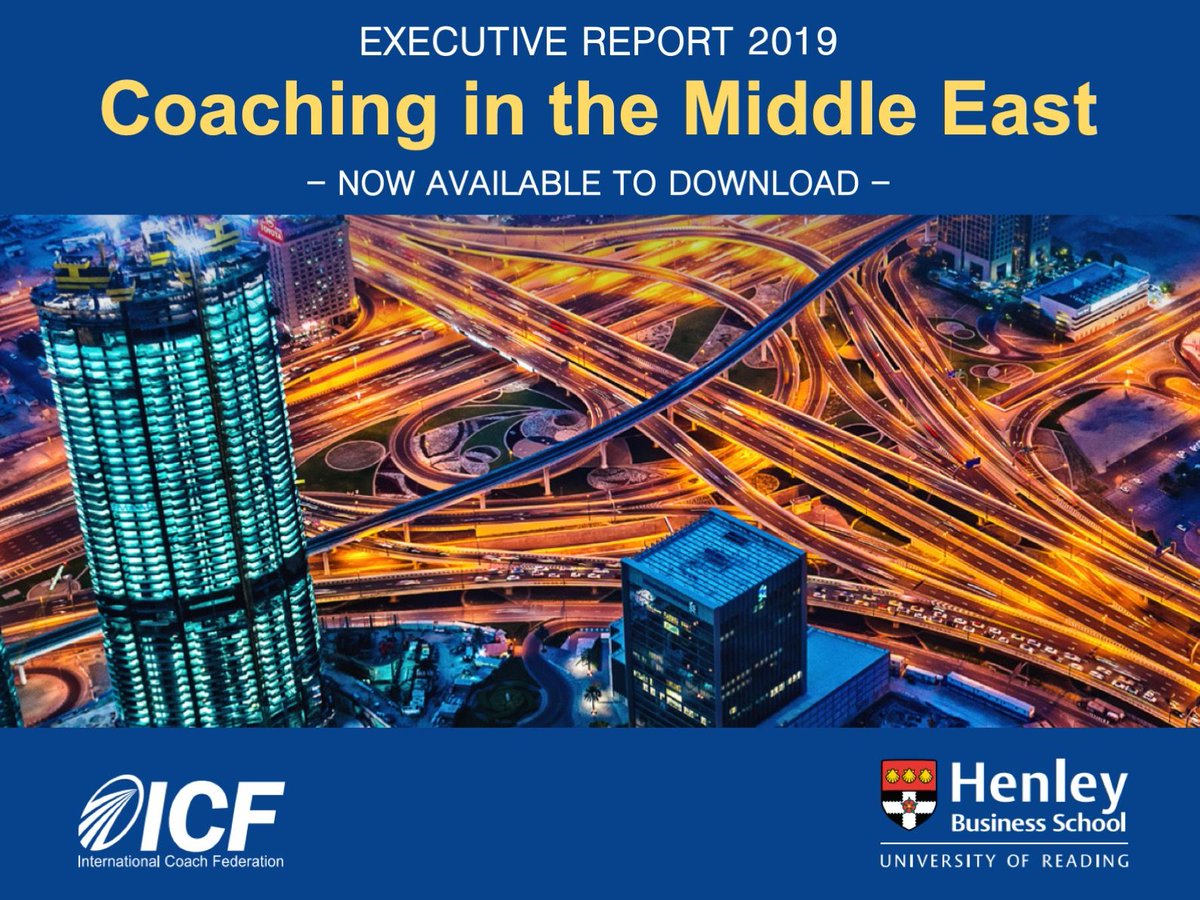This study provides an overview of the main findings from the 2019 Middle East coach research project: Coaching in the Middle East. 
Click here to open: buff.ly/2Tt4roR