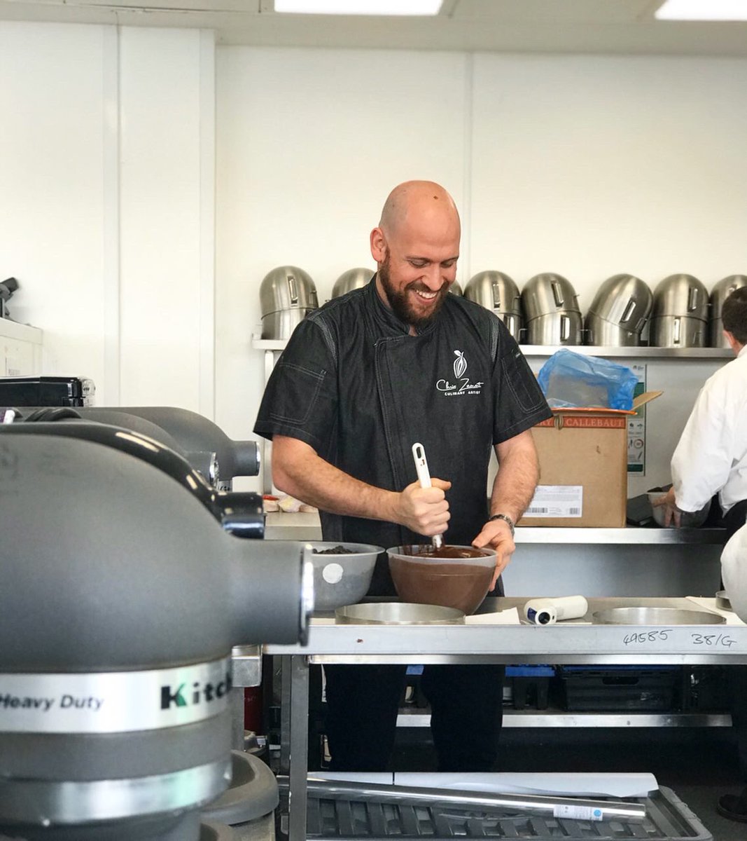 This week Mark Cooper, our Patisserie and Bakery tutor is joined by the incredibly talented <a href="/ChrisZammit28/">Chris Zammit</a> , Best chocolate showpiece and best taste entremets for the 2015 UK Pastry open.

We look forward to telling you why
🤭👀🤫....