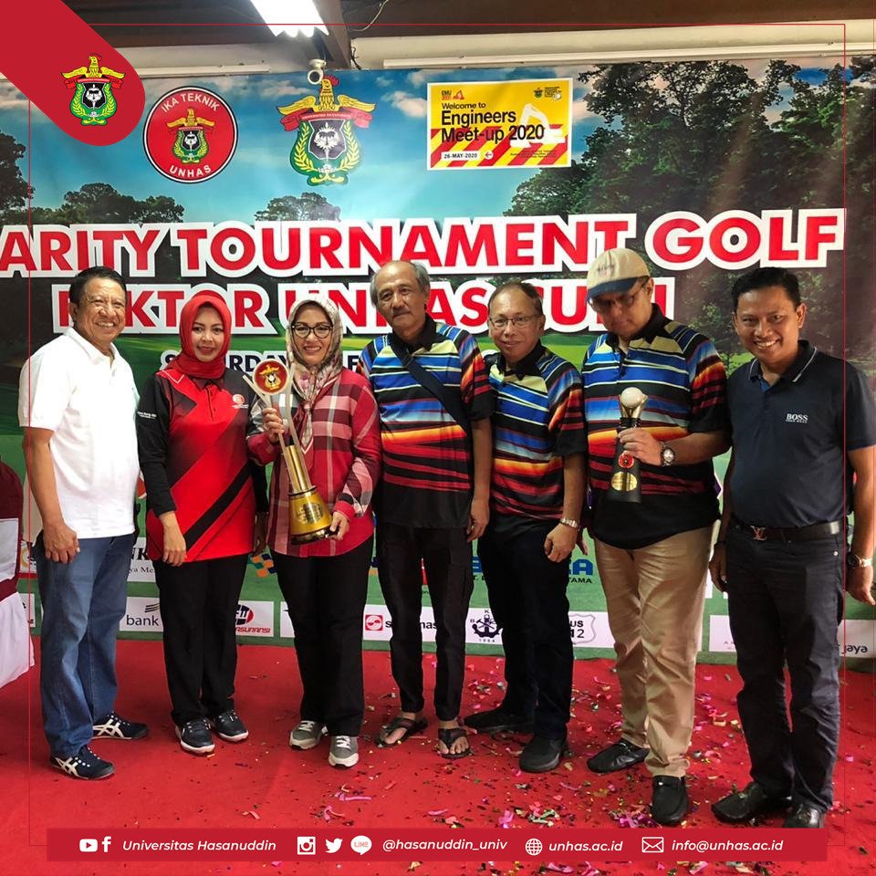 hasanuddin_univ's tweet photo. Ikatek Unhas menggelar Charity Tournament Golf di Takara Golf Resort Tangerang Banten, Sabtu (28/02). Kegiatan ini merupakan rangkaian Engineers Meet-up 2020 yang puncaknya akan dilaksanakan 26 Mei 2020 di Makassar. 

#Unhas
#Communiversity
#Humaniversity
#CatchWCU https://t.co/Y5nSc7QHNU