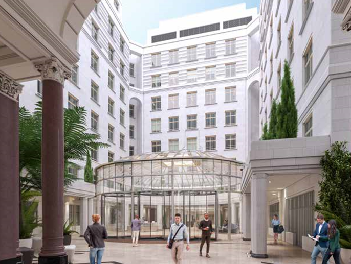 pdparchitects's tweet photo. Planning has been approved for our #workspace project, Eighty Strand. Working with Duncan Mitchell, the #ArtDeco building will feature a new #welcoming entrance pavilion to the Strand with upgraded offices on four floors. 
#Planningpermission #ShellMexHouse #PDPLondon https://t.co/PSZVGfkIhn
