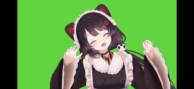 カワッ…カワイイ…
 #戌亥とこ3D 