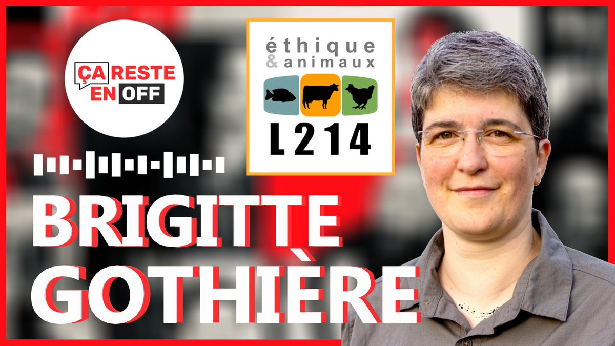 CaResteEnOff's tweet photo. ⏮️@BGothiere, co-fondatrice de l'association @L214 était l'invitée de #EnOff en décembre dernier.
#L214 #Antispécisme #Animaux #SIA2020 

👉(Ré)écouter son interview: https://t.co/ZHz62jSBBl https://t.co/R5o6zK6u0m