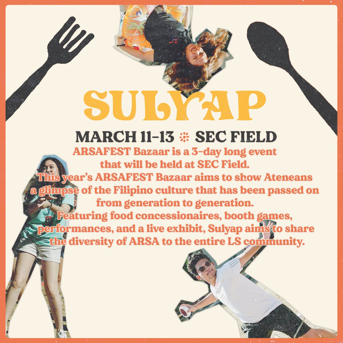 ARSAFEST's tweet photo. Keep up with ARSAFEST 2020: Salinlahi’s various events from February to March and experience the fun in more ways than one! https://t.co/Gvmdob2lvO