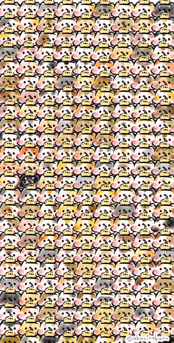 「ましまろうを探せ!」
(まいく、こにゃろう、たけぞう、ぶちょーもいます!)
ましまろうは白いのであまり塗り絵に向くイラストが無かったので…違う方向で!
#ましまろう
#イラストレーターにできること 