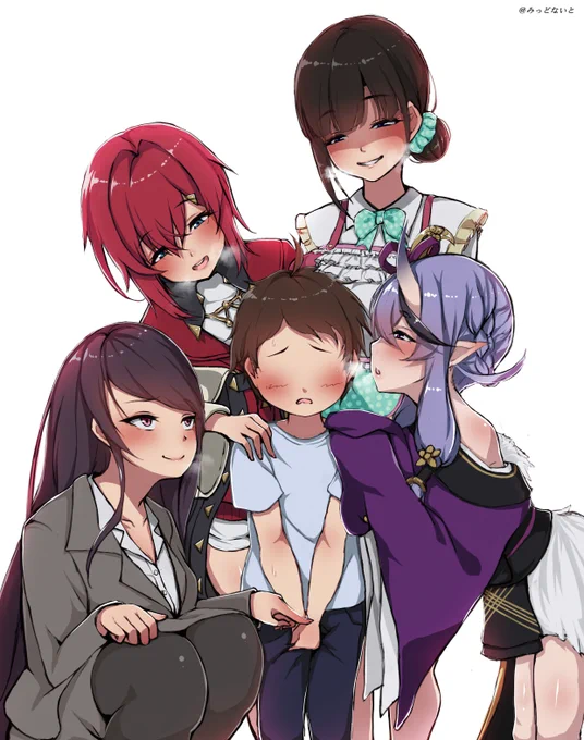 「SKB部 ショタ買ってみた～」

#SKB部 
#絵ンジュ
#尊絵巻 
#3年0組黒板新聞 
#詩子あーと 