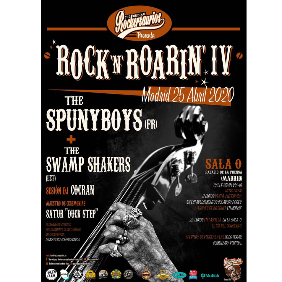 festimad2m's tweet photo. Noche de rockabilly con R 'N' R Cabaret Shows #TheSpunyboys + @TheSwampShakers (Letonia): 25 MAYO-Sala 0 Madrid... Por @Rockersaurios1 @sejorocky  Anticipada:17€ en Mutick https://t.co/QSkwMHjKzs https://t.co/bJB3WNd0ym