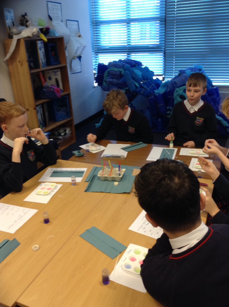 smithmfield's tweet photo. @geoffmackey1 Year 5 are having a wonderful day being scientists and learning all about acid and alkali #youngscientists #OgdenTrust #Chemistrywithcabbage https://t.co/sQUWqWUp4t