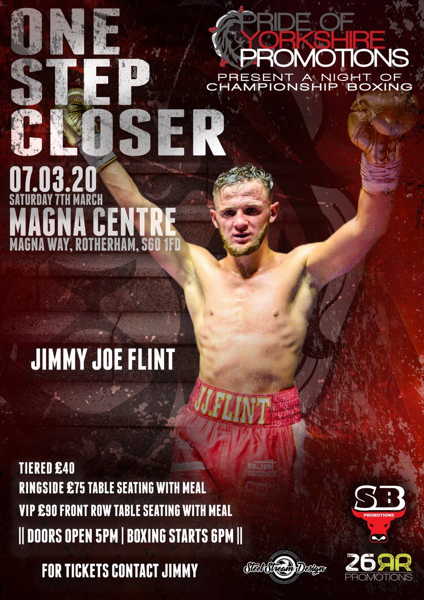 Stefy Bull (@stefybull) on Twitter photo ITS FIGHT WEEK
myself and <a href="/26RLR/">Ryan Rhodes 👊🏼</a> are back <a href="/MyMagnaEvent/">Magna Events</a> with more championship boxing <a href="/Christiankinsi2/">Chris kinsiona#OTB</a> headlines with @RazaqNajib moving to bantamweight undefeated <a href="/AminJahanzeb/">Amin Jahanzeb 👑🌎</a> <a href="/JimmyJoeFlint1/">Jimmy Joe Flint</a> keeping busy with 9 fights in total #Boxing ITS FIGHT WEEK
myself and <a href="/26RLR/">Ryan Rhodes 👊🏼</a> are back <a href="/MyMagnaEvent/">Magna Events</a> with more championship boxing <a href="/Christiankinsi2/">Chris kinsiona#OTB</a> headlines with @RazaqNajib moving to bantamweight undefeated <a href="/AminJahanzeb/">Amin Jahanzeb 👑🌎</a> <a href="/JimmyJoeFlint1/">Jimmy Joe Flint</a> keeping busy with 9 fights in total #Boxing