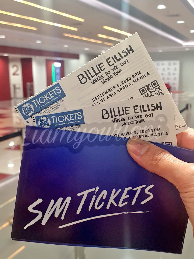 _iamyourtoni's tweet photo. di naman masyadong excited at tumakbo pa talaga ng SM mall to get tickets!!!! 🥰🥰🥰 Yay! We're goin to see @billieeilish

MERON PA TICKETS!!! WAG NA TYO UMIYAK! 🤗

#BillieEilishMNL #billieilishasia #MMILIVE2020 https://t.co/od9EdwQ9IL