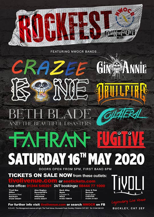 Today's music #Collateral 

Catch them live @ The Tiv Saturday 16th May as part of ROCKFEST