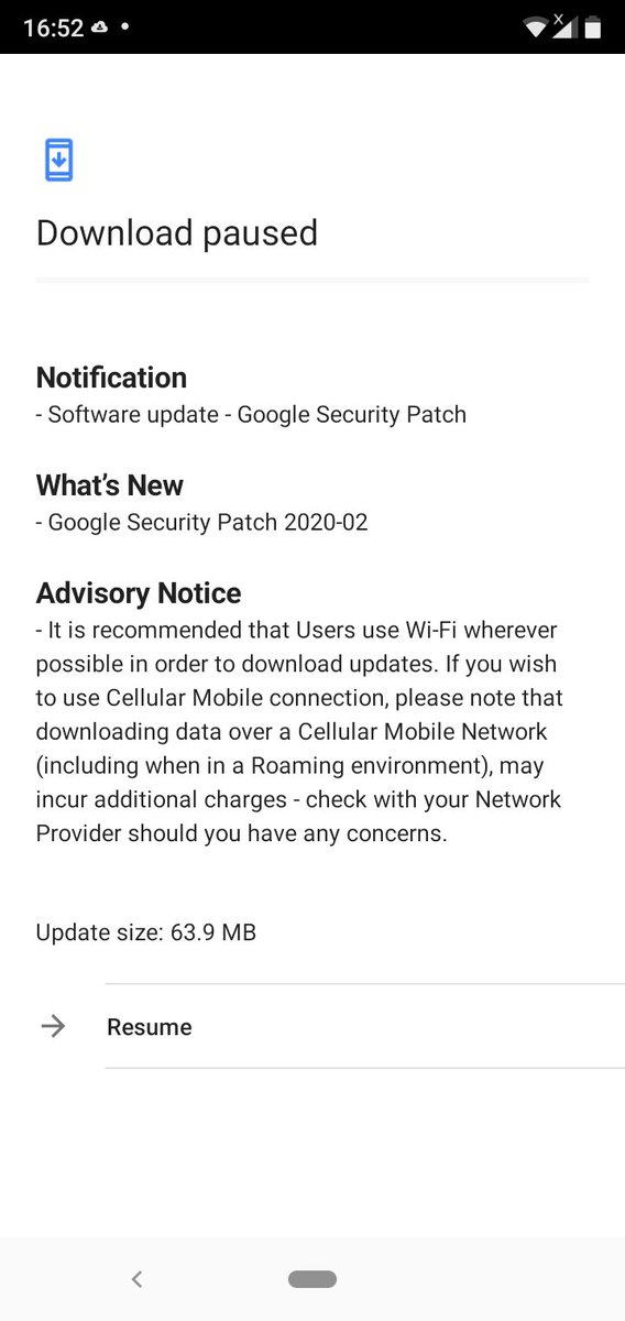 ranjhaa7im's tweet photo. Feb Security patch for Nokia 5.1 Plus is out #Nokia5Plus but no Android 10
@Nokiapoweruser @NokiamobBlog @NokiaMobile @sarvikas @NokiamobileIN https://t.co/ISRv3yEJ60
