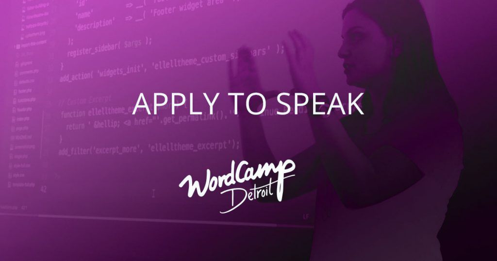 We are officially opening our Call for Speakers! #WCDET #WordCamp #Detroit #WordPress #CallForSpeakers #TechConference
2020.detroit.wordcamp.org/call-for-speak…