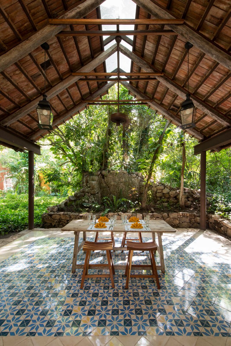 moranopr's tweet photo. An exclusive private resort, available to one group at a time is what Hacienda Petac is all about. #Mexico #Yucatan #Resort #Hotel https://t.co/MKAh7tFDSz