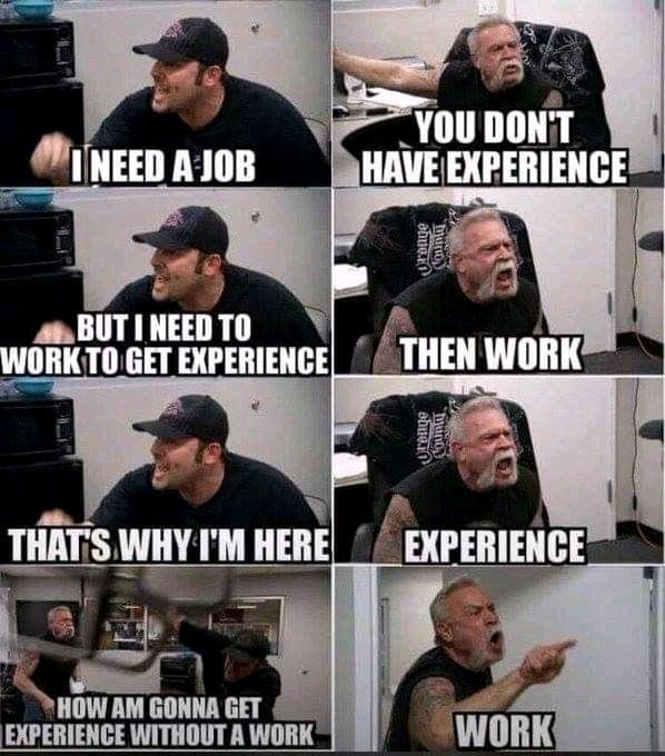 charmie_phoswa's tweet photo. The world now 🤦‍♀️
#JobSeekersSA #KeaJobSeeker https://t.co/x3NDotgxR3