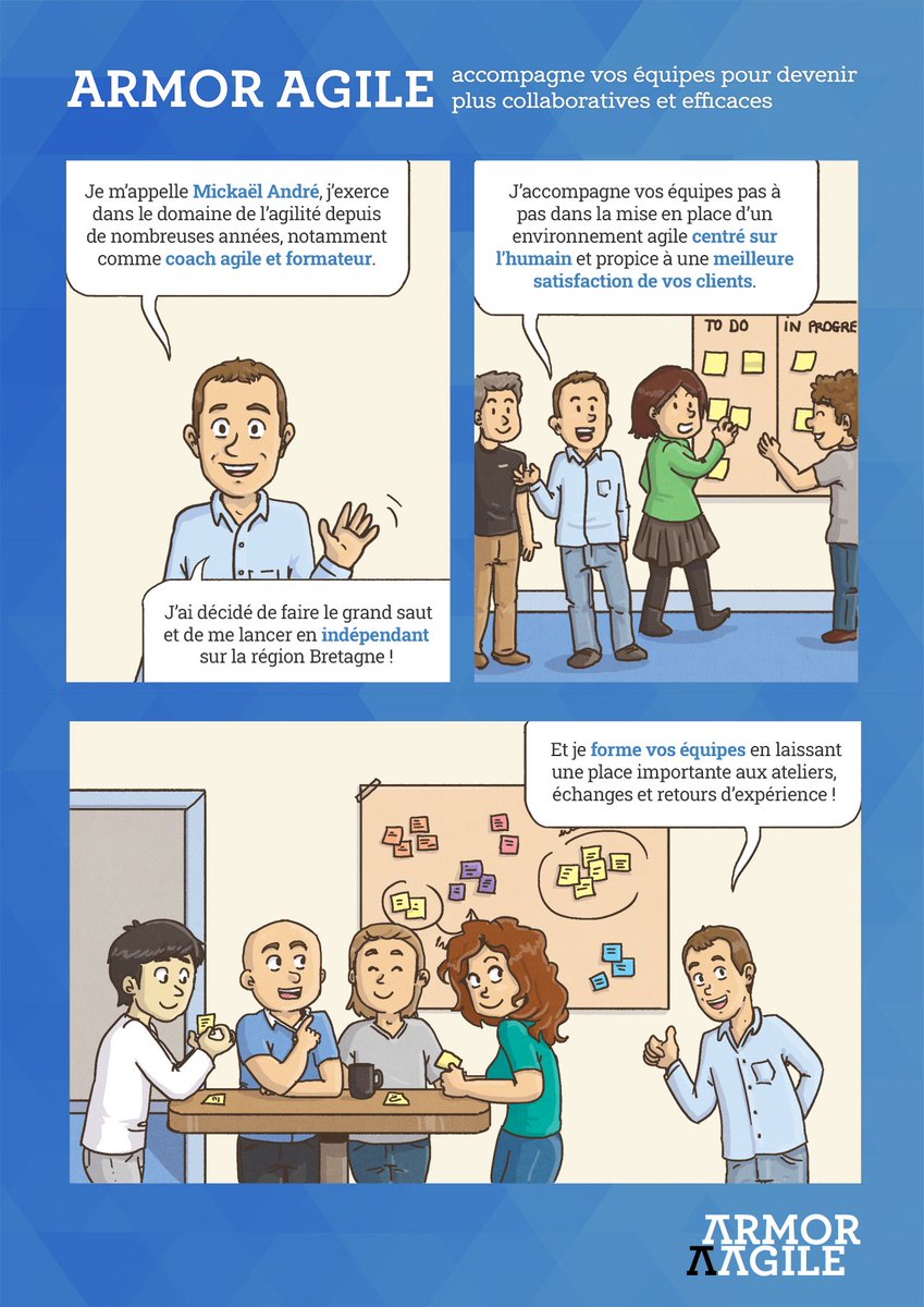 ArmorAgile's tweet photo. 💡Et si vous collaboriez mieux au sein de vos équipes ?
Et étiez plus proche des besoins de vos clients ?
Et plus efficace collectivement ?
Armor Agile met à disposition son expérience en agilité afin de vous accompagner dans cette démarche.
Intéressés ? Prenons contact 👍 https://t.co/leqcraH7zJ