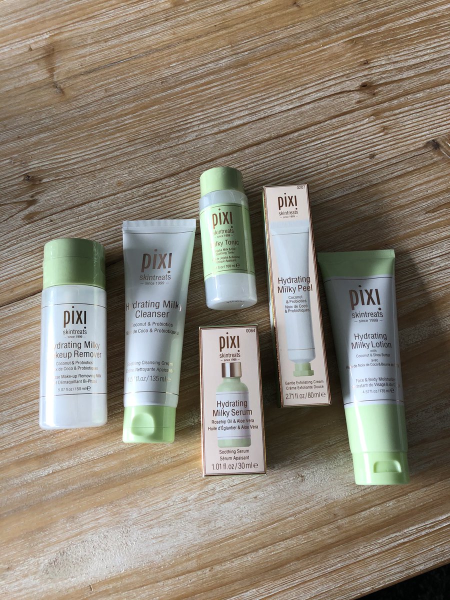 carnetdelu's tweet photo. Découverte de la nouvelle collection #HydratingMilky de @PIXIBeauty ! 🌿 https://t.co/5BIC8K9NJy