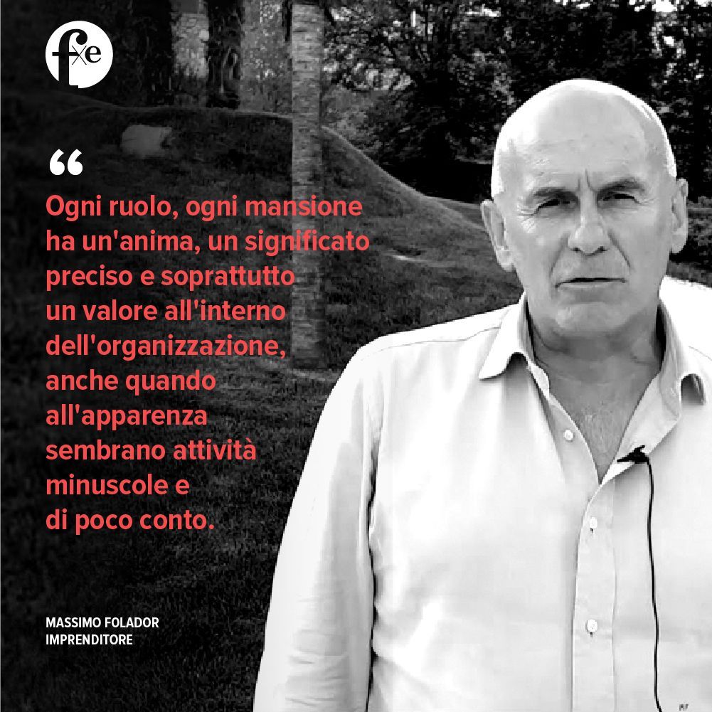 In azienda ogni mansione ha un valore, ogni persona ha un valore! 
#fabbricaperleccellenza #learningcommunity #innovazione #talento #quoteoftheday #folador
