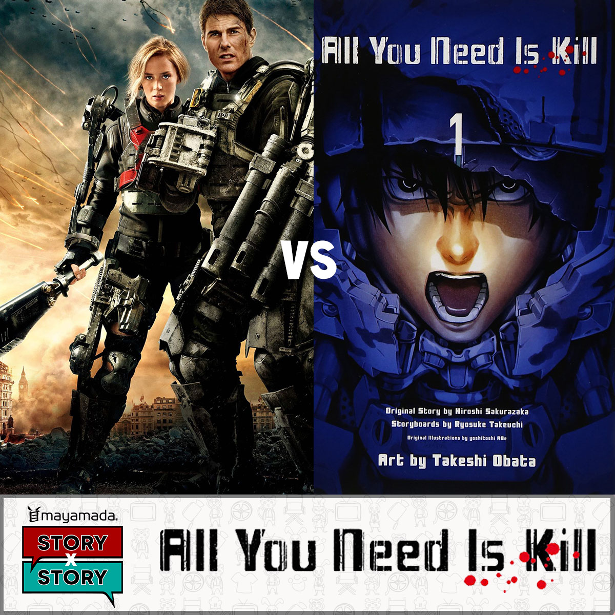 Gary A Swaby On Twitter Yesterday I Appeared On Mayamada S Storyxstory Podcast On This Episode We Discussed The Scifi Manga All You Need Is Kill And Compared It To The Tom Cruise