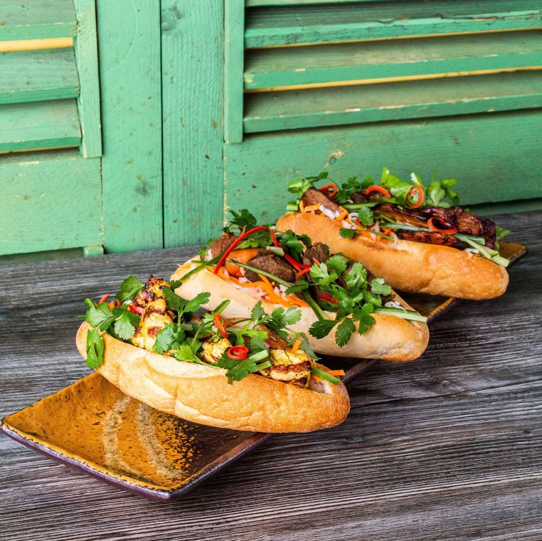 VietEat's tweet photo. When that hunger strikes, we've got you covered with our tasty Banh Mi baguettes! 🤭 https://t.co/tRykyWJZOz