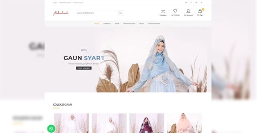 👰 GAUN SEWA UNTUK WALIMAH CANTIKMU ❤️ Di tampilan #website terbaru ini, kami menempatkan Koleksi Gaun kami pada kategori berikut ini 👉 jilbabwalimah.com/product-catego….

Ukhty bisa melihat variasi tampilannya, ketika ingin menyewa klik 'CHAT VIA WHATSAPP'. Silahkan dilihat! 😊