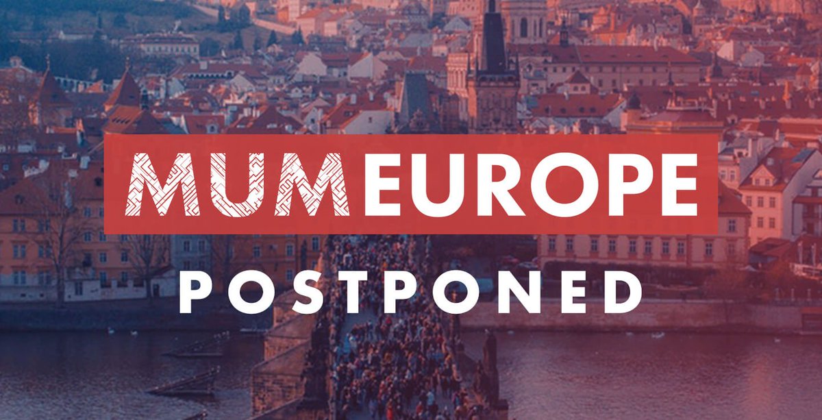In compliance with our commitment to ensure the safety of our clients, partners, staff, and visitors at all MikroTik events, we have no other choice but to postpone our upcoming events:  MUM EUROPE, MTCSA, TTT, and distributor&amp;trainer dinner. 

Read more: blog.mikrotik.com/announcements/…
