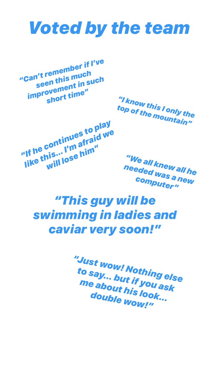 February has come to an end! Which means we are proud to give you “player of the month”!

Congratulations <a href="/Patrick_Kofoed/">Patrick Kofoed</a> with this big achievement!