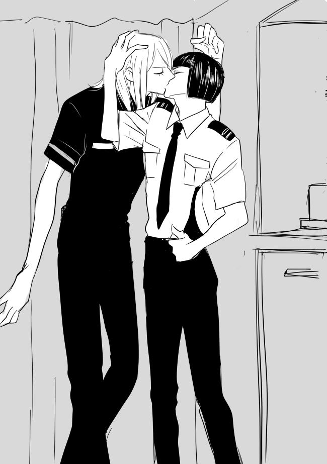 あばぶちゃんらくがき
CAアバキオと機長ぶちゃらてぃ 