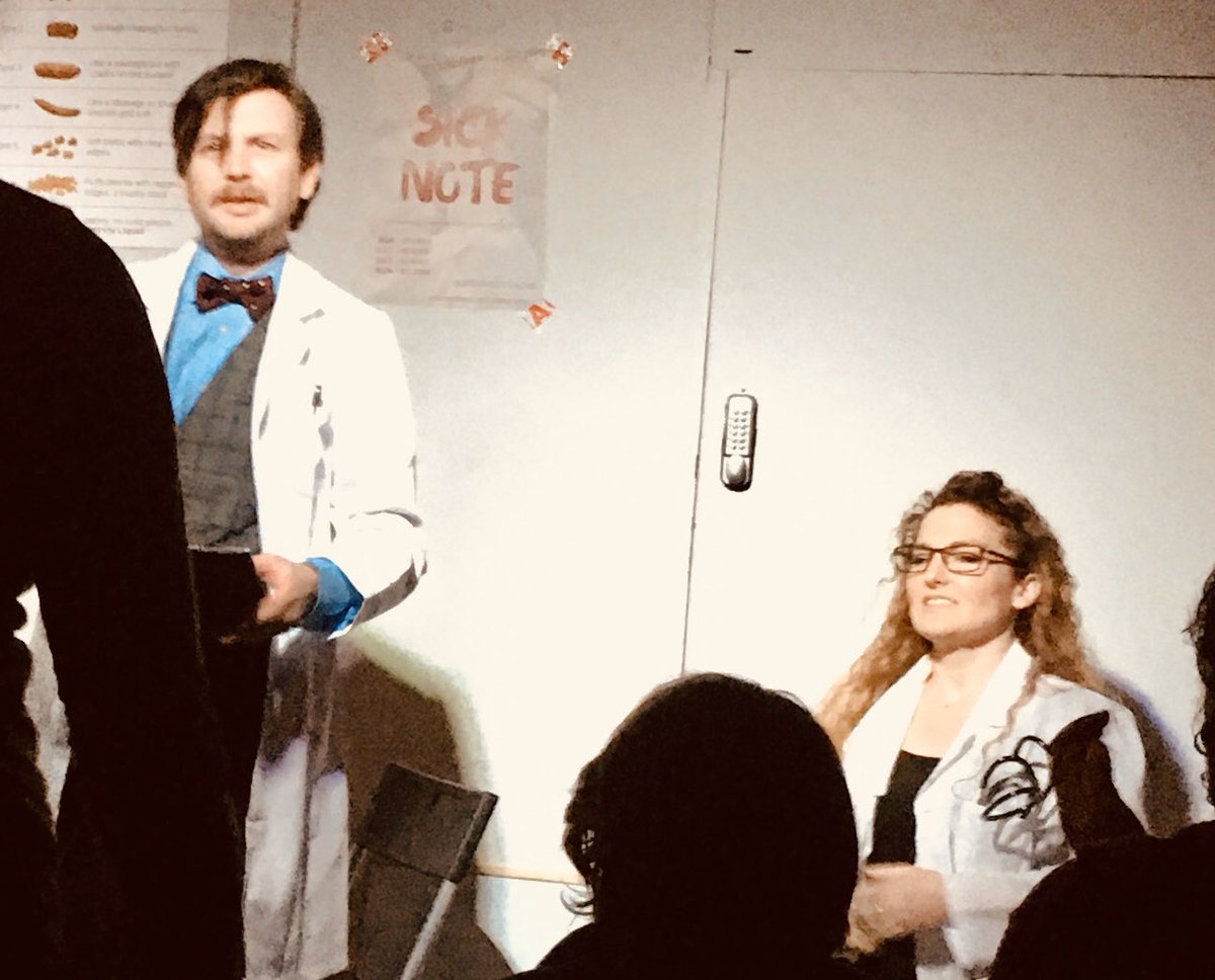 We did it! We did it well. There will be more. Thanks to all who came. #sicknote is alive!