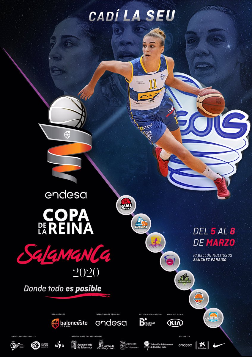 🔵⚪️🤘🏻

🔥 #CopaReinaLFEndesa 🔛
💭 És setmana de Copa, és hora de somiar.

☝🏻 Pels que vindreu a Salamanca i pels que ens seguireu des de casa
💪🏻 Lluitarem per representar-vos el millor possible! Però sobretot...
✅ Ho gaudirem com l’ocasió es mereix!

#somdecopa #somhisedis 🏀