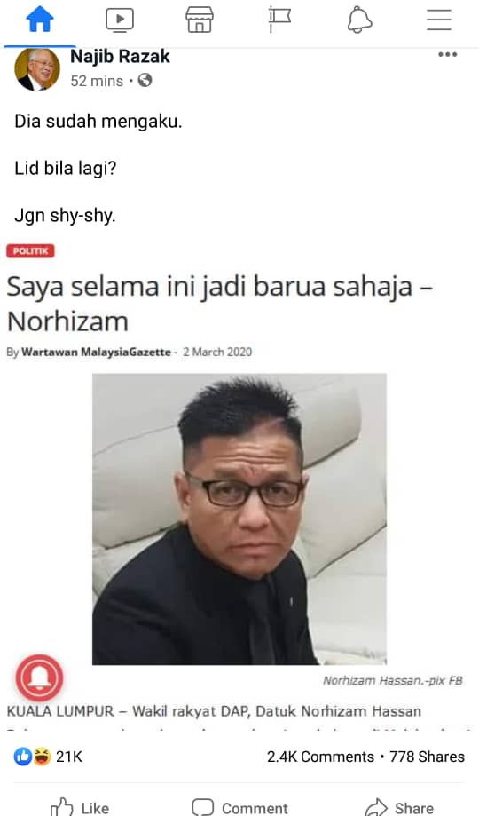 Khalid Samad tweet media