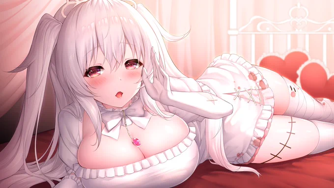 まどろみもあちゃん(@More_ASMR)を描かせていただきました!圧倒的清楚で可愛くて癒される?
#もあピクッ 