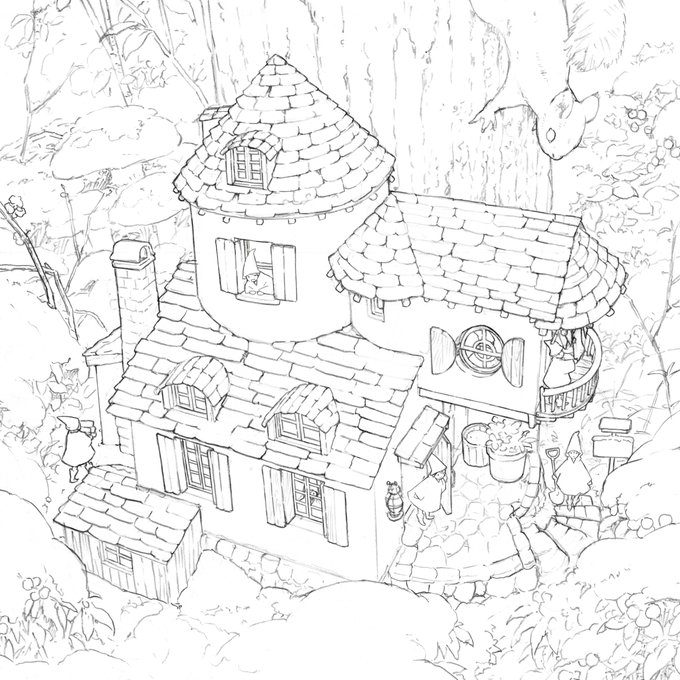 「chimney」 illustration images(Oldest)