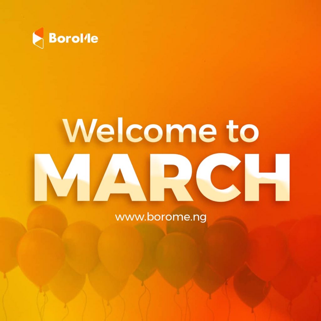 borome_ng's tweet photo. Welcome to the month of March get excited and handle your funds with just a few clicks .
Get up to N50,000 loans instantly.  Enjoy flexible repayment between 10 to 30 days|No paper work.

https://t.co/kfOOzwCLVj https://t.co/zIWKd1HrGn