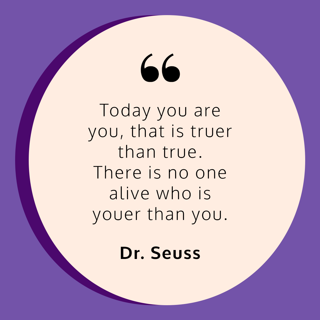 ariannahuff's tweet photo. Has Dr. Seuss ever been wrong? He was born #OnThisDay in 1904. Tag a friend whose uniqueness you love! https://t.co/jugBy9JWH0