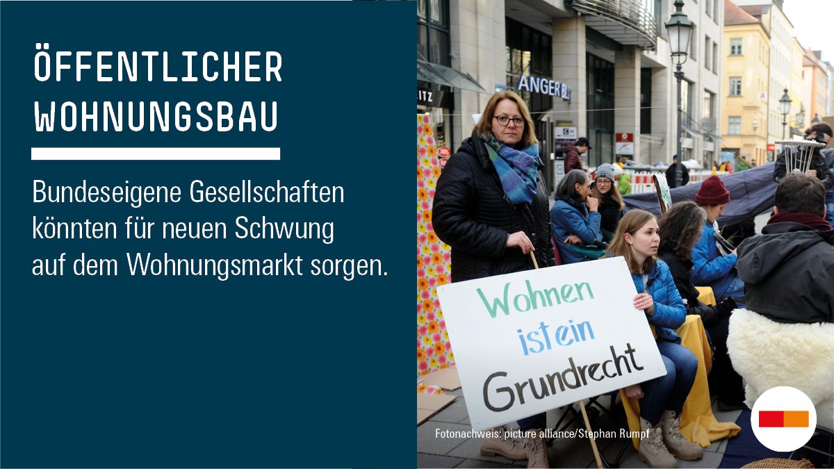 boeckler_de's tweet photo. Vielerorts herrscht akuter Mangel an bezahlbarem #Wohnraum. Was könnte helfen? @SDullien und @tom_krebs vereinen in ihrem neuen Konzept drei Ziele:
✅ stärkere soziale Durchmischung
✅ ökologische Nachhaltigkeit
✅ niedrigere Baukosten
▶️ https://t.co/02t4f6MX3p https://t.co/glbLDxRsuD