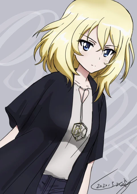 押田ルカ(BC自由学園)  #ガルパン #garupan 