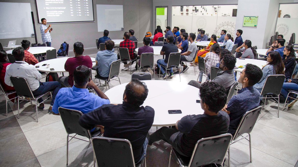 SaasDesigners's tweet photo. We kick-started the decade with a talk on Enterprise design system in one of our Design Parlor event, presented by Chandan Kumar, Lead Product Designer at @FreshworksInc . We had an informative session followed by Q&amp;A with the speaker.

#saasd #designsystem #Chennai https://t.co/lhQ45WHS6o