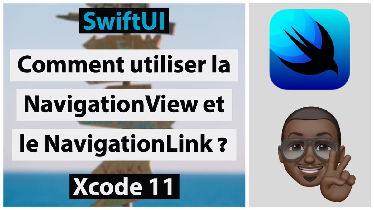 Appiwedia's tweet image. RDV ce soir 19h 🕖 🇫🇷 pour le tuto #SwiftUI #NavigationView #Xcode #NavigationLink #paris @apple