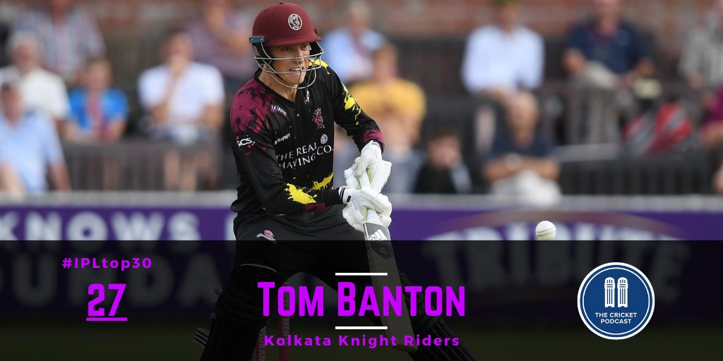 TheCricketPod's tweet image. 27/30. Tom Banton
🏴󠁧󠁢󠁥󠁮󠁧󠁿 | 21 | KKR | IPL Debut

TCP say: The talented Englishman has already made a name for himself in the BBL, hitting 5 consecutive sixes this year for Brisbane Heat. We back him to follow Jos Buttler's route into the England side, via the IPL!

#IPLtop30 #IPL2020