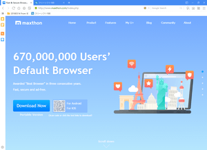 shu_BSV's tweet photo. 6億7千万ユーザーを有するMaxthon Browser「BSVは、拡張可能で経済的に持続できる唯一のブロックチェーンです」
#BSV
#Maxthon https://t.co/V5TuBdC5nw