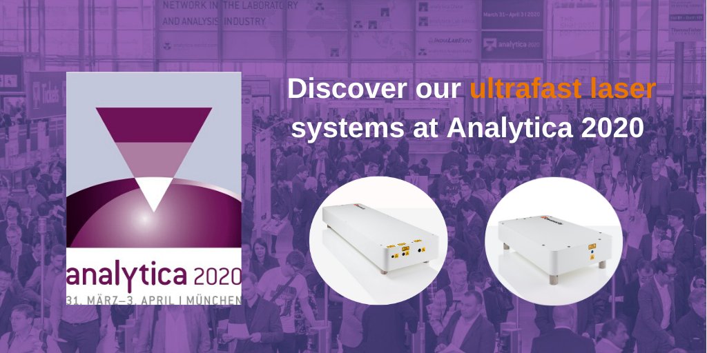 chromacityltd's tweet image. We&apos;ll be attending Analytica with Mountain Photonics this month (Hall A2, Stand 304). Will you be in Munich? Schedule an appointment with the team to learn about our ultrafast laser systems. chromacitylasers.com/analytica-2020/ #analytica2020  #analyticaconference